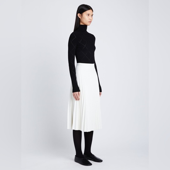 Proenza Schouler White Label
The Faux Leather Pleated Skirt - Picture 2 of 9